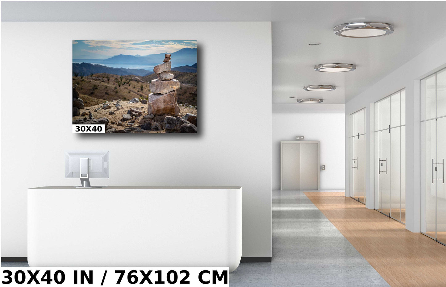 Salton Sea Overlook Print: Mecca-Ladder Hike, Palm Desert