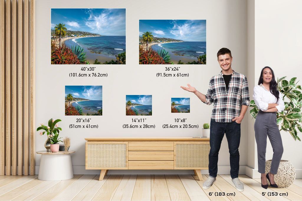 Laguna Beach Seascape Print: California Coastline