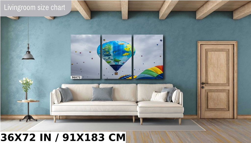 Sea Creature Balloon Fiesta Art Print: Albuquerque, New Mexico