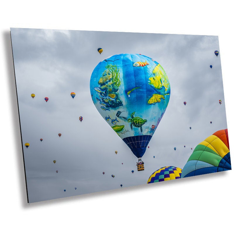 Sea Creature Balloon Fiesta Art Print: Albuquerque, New Mexico