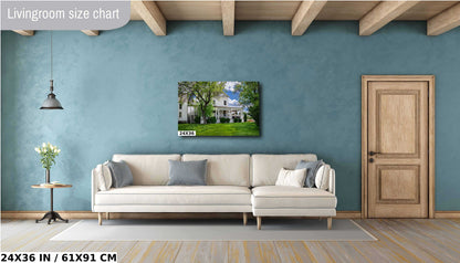 Sacajawea Hotel Porch Print: Historic Montana Landmark Wall Art