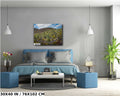 Desert Bouquet: Tiger Tailed Organ Pipe National Monument Cactus and Springtime Wildflowers Wall Art