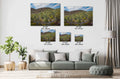 Desert Bouquet: Tiger Tailed Organ Pipe National Monument Cactus and Springtime Wildflowers Wall Art
