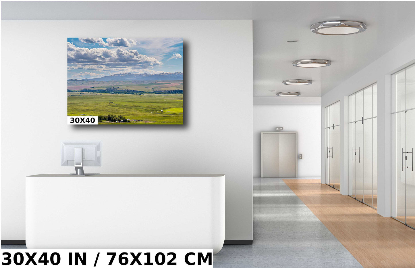 Montana Landscape Print: Madison Buffalo Jump State Park Wall Art