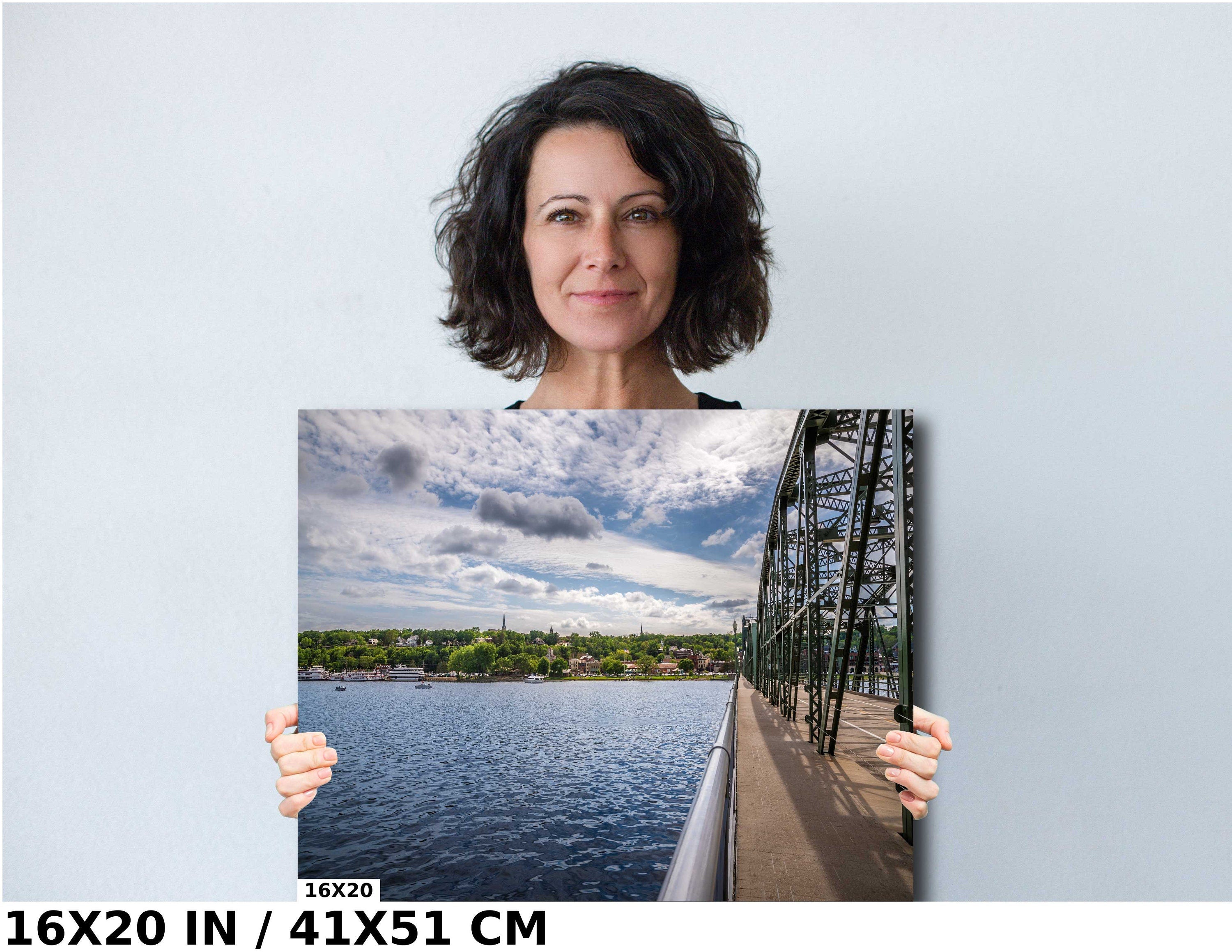 Stillwater Lift Bridge: St. Croix River Valley View Photography Wall Art