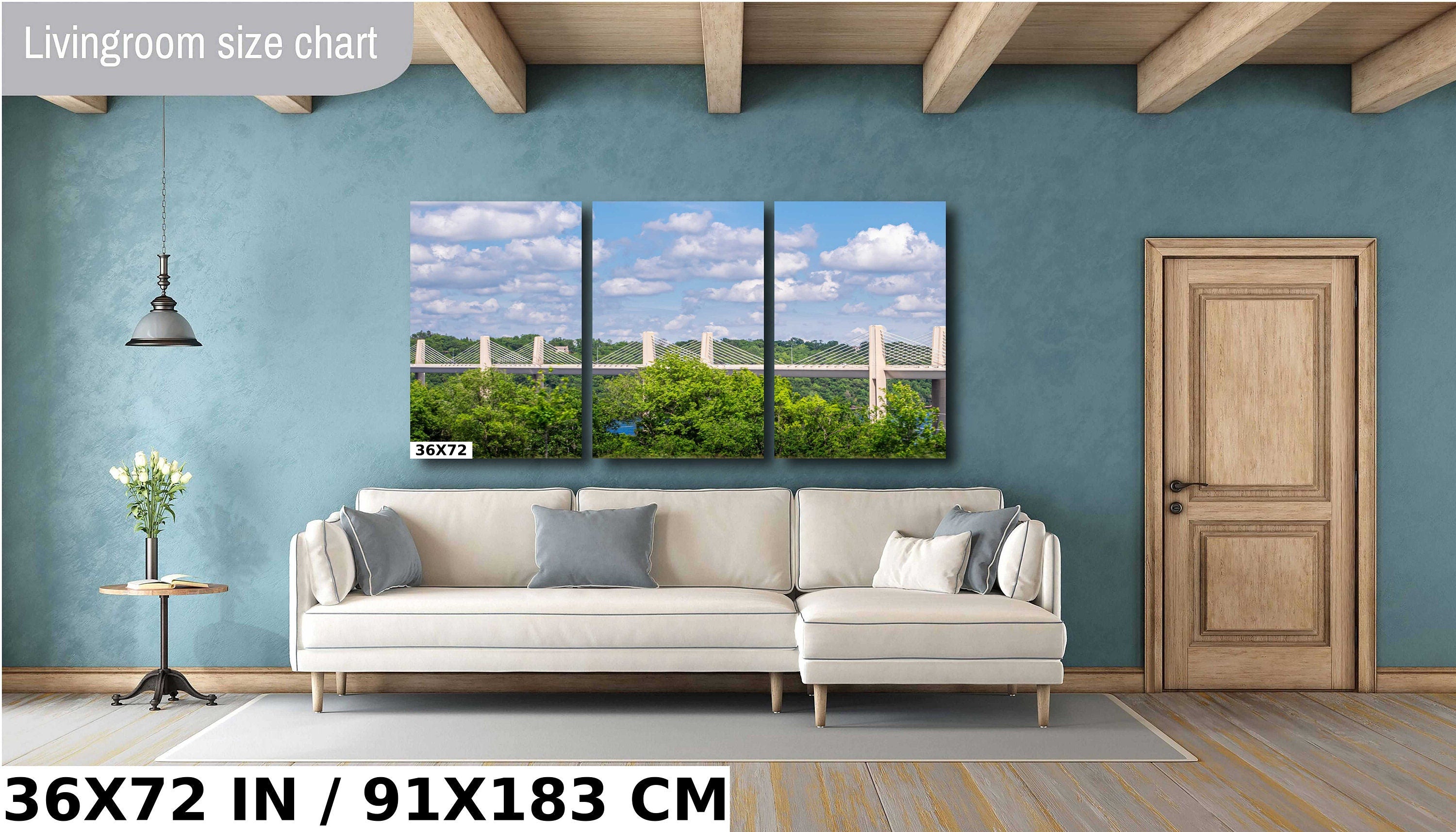 St. Croix Crossing Bridge Minnesota Wisconsin Photography Wall Art