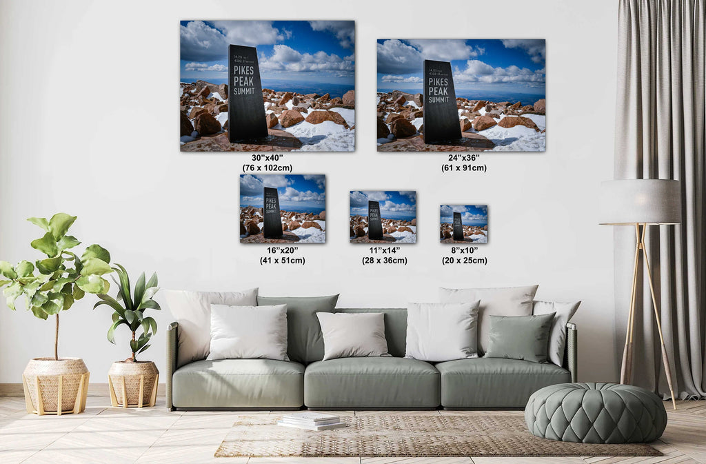 Frisco Overlook Photography Print: Stormy Colorado Sky, Dillon Reservoir