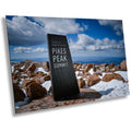 Frisco Overlook Photography Print: Stormy Colorado Sky, Dillon Reservoir
