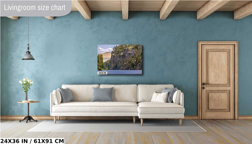 Majestic Passage: Gates of the Mountains Wilderness Wall Art Helen Montana Print