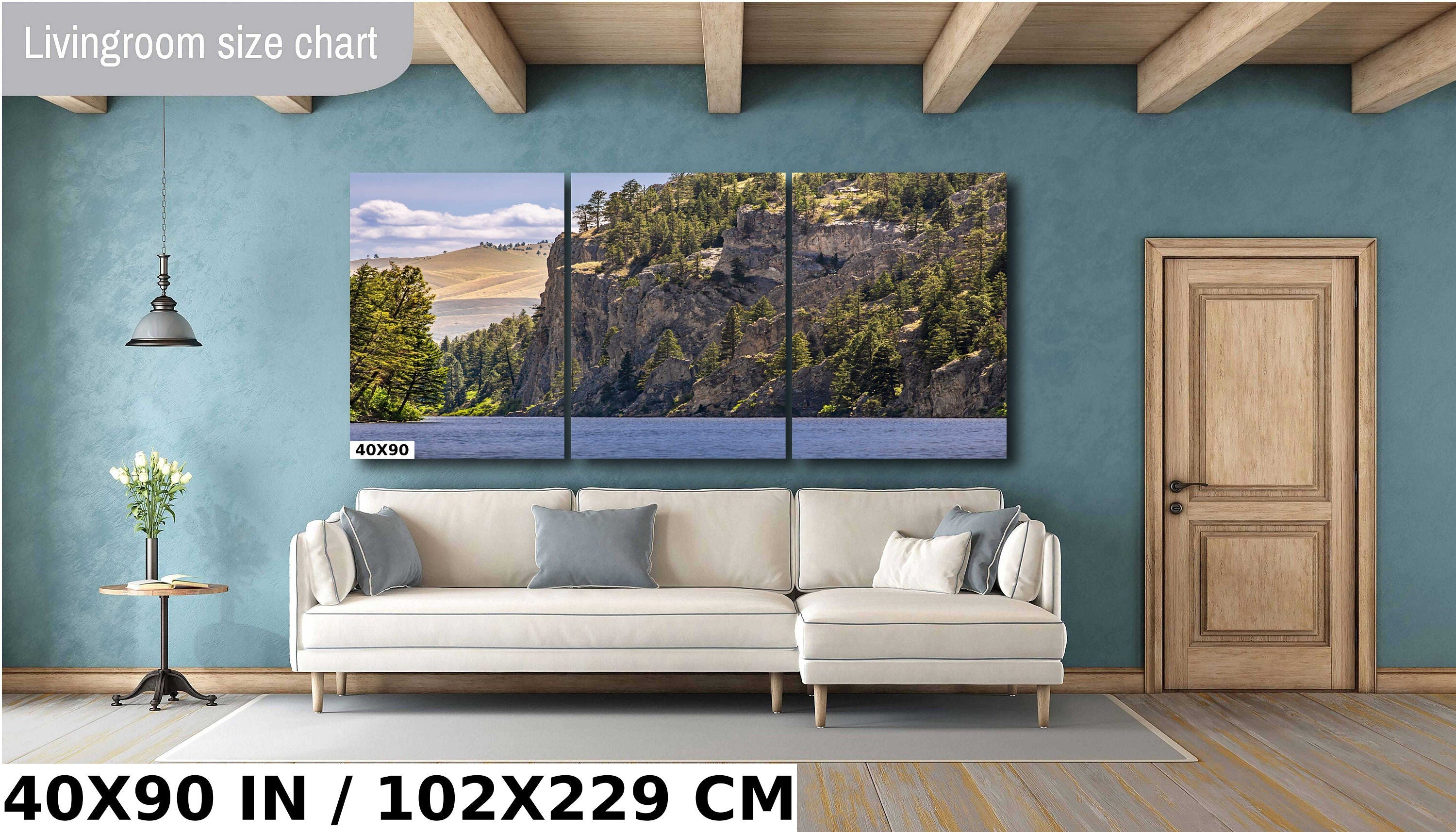 Majestic Passage: Gates of the Mountains Wilderness Wall Art Helen Montana Print