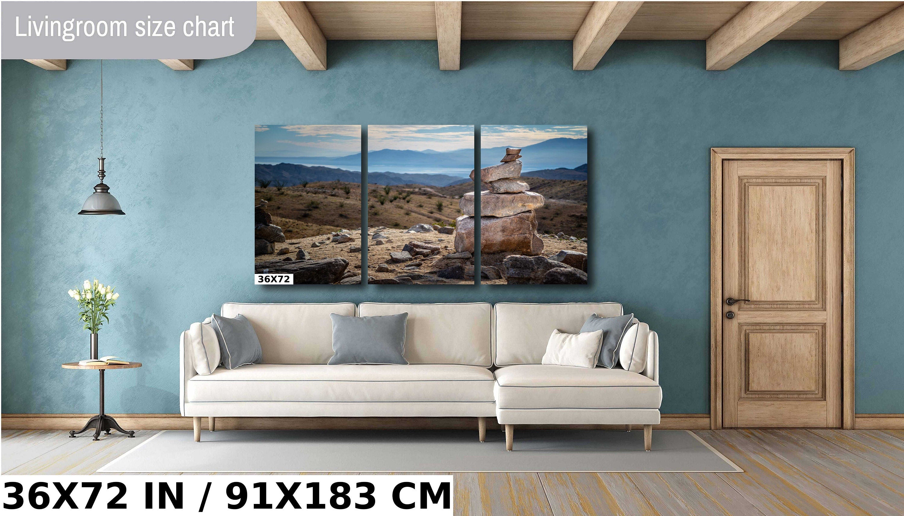 Salton Sea Overlook Print: Mecca-Ladder Hike, Palm Desert