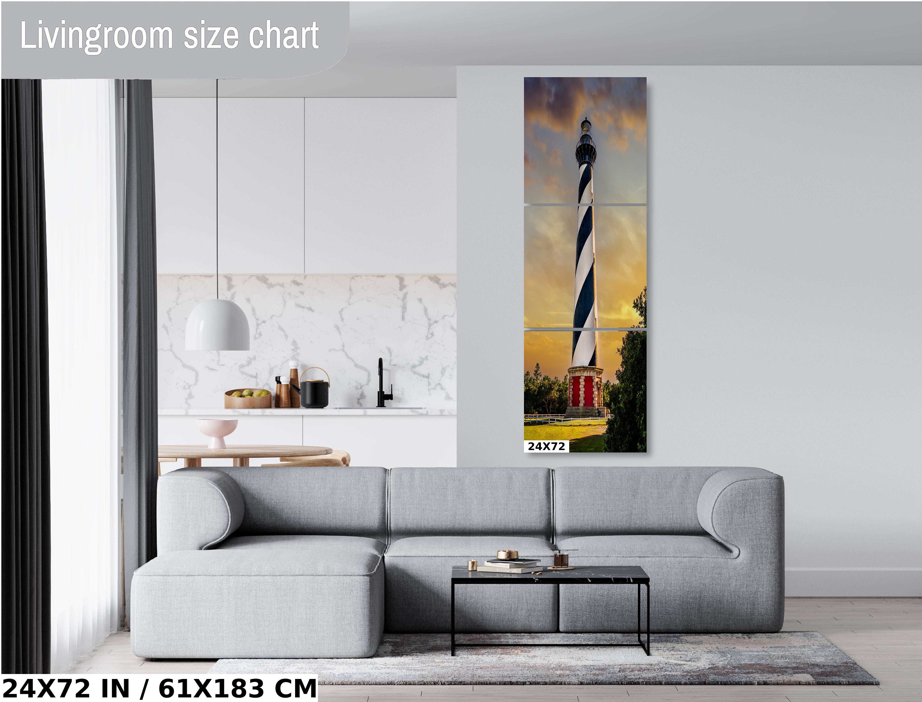 Cape Hatteras Lighthouse Print - Tallest Brick Lighthouse Coastal Wall Art | Buxton NC Decor