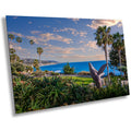 Laguna Beach Whale Statue Seascape - California Wall Art