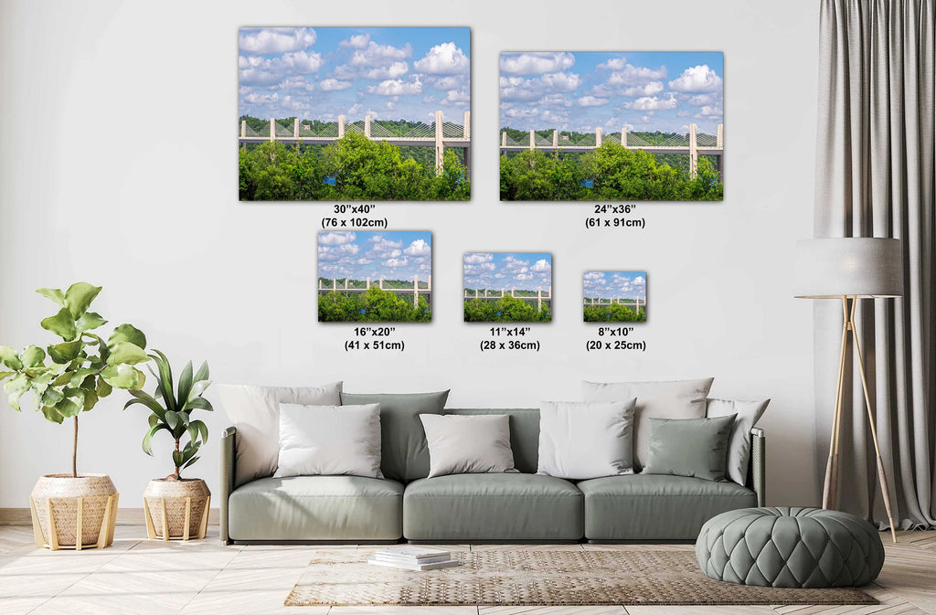 St. Croix Crossing Bridge Minnesota Wisconsin Photography Wall Art
