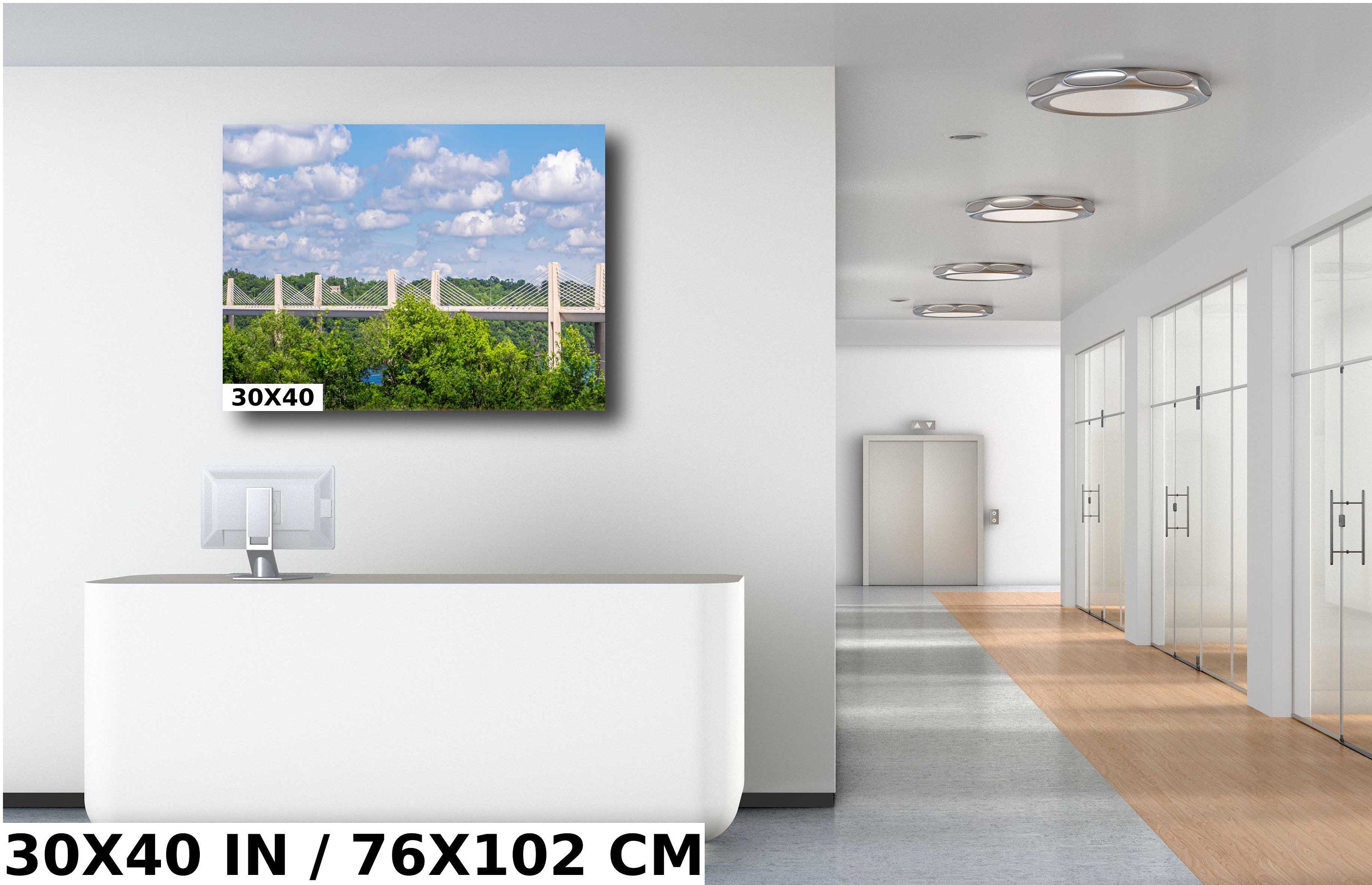 St. Croix Crossing Bridge Minnesota Wisconsin Photography Wall Art