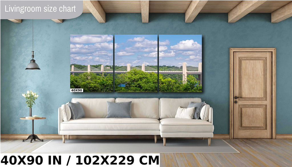 St. Croix Crossing Bridge Minnesota Wisconsin Photography Wall Art