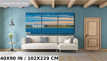 Outer Banks Wall Art – Ocracoke Island Print | Coastal Canvas Decor & Lighthouse Metal