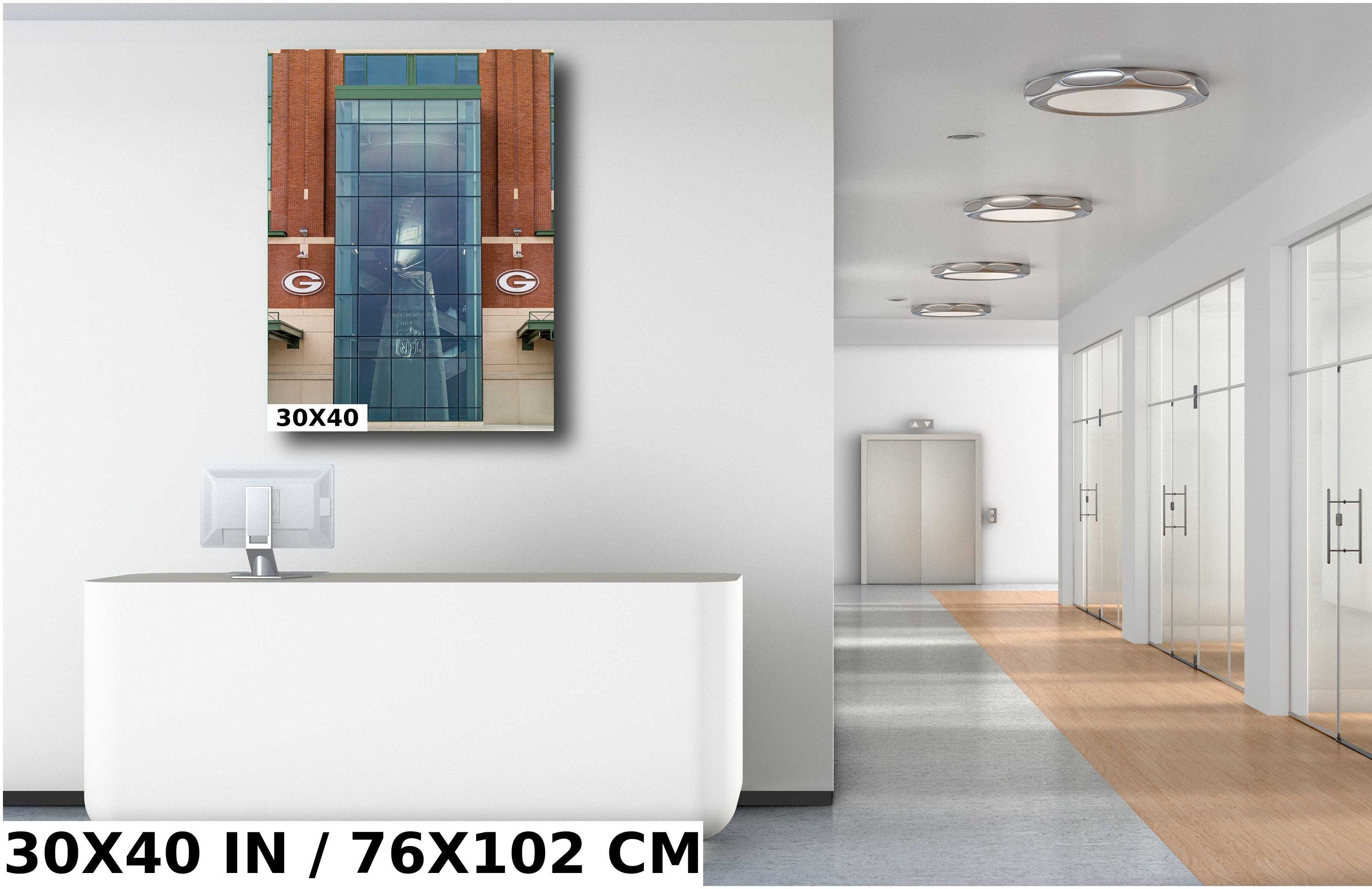 Lombardi Trophy: Lambeau Field, Green Bay Packers Photography Wall Art