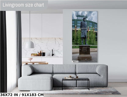 Lombardi Trophy: Lambeau Field, Green Bay Packers Photography Wall Art