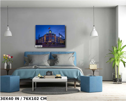 Coors Field Wall Art – Colorado Rockies Stadium Canvas Print | Denver Baseball Stadium Decor