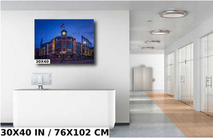 Coors Field Wall Art – Colorado Rockies Stadium Canvas Print | Denver Baseball Stadium Decor
