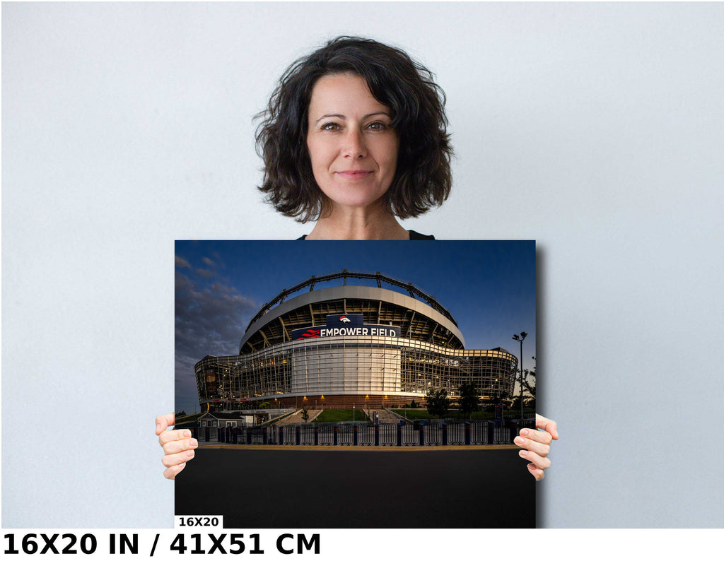 Empower Field at Mile High Stadium Photo Print: Denver Broncos Home Decor