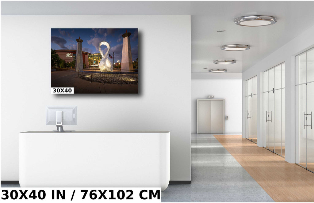 Ball Arena Denver Colorado Print: Nuggets & Avalanche Home