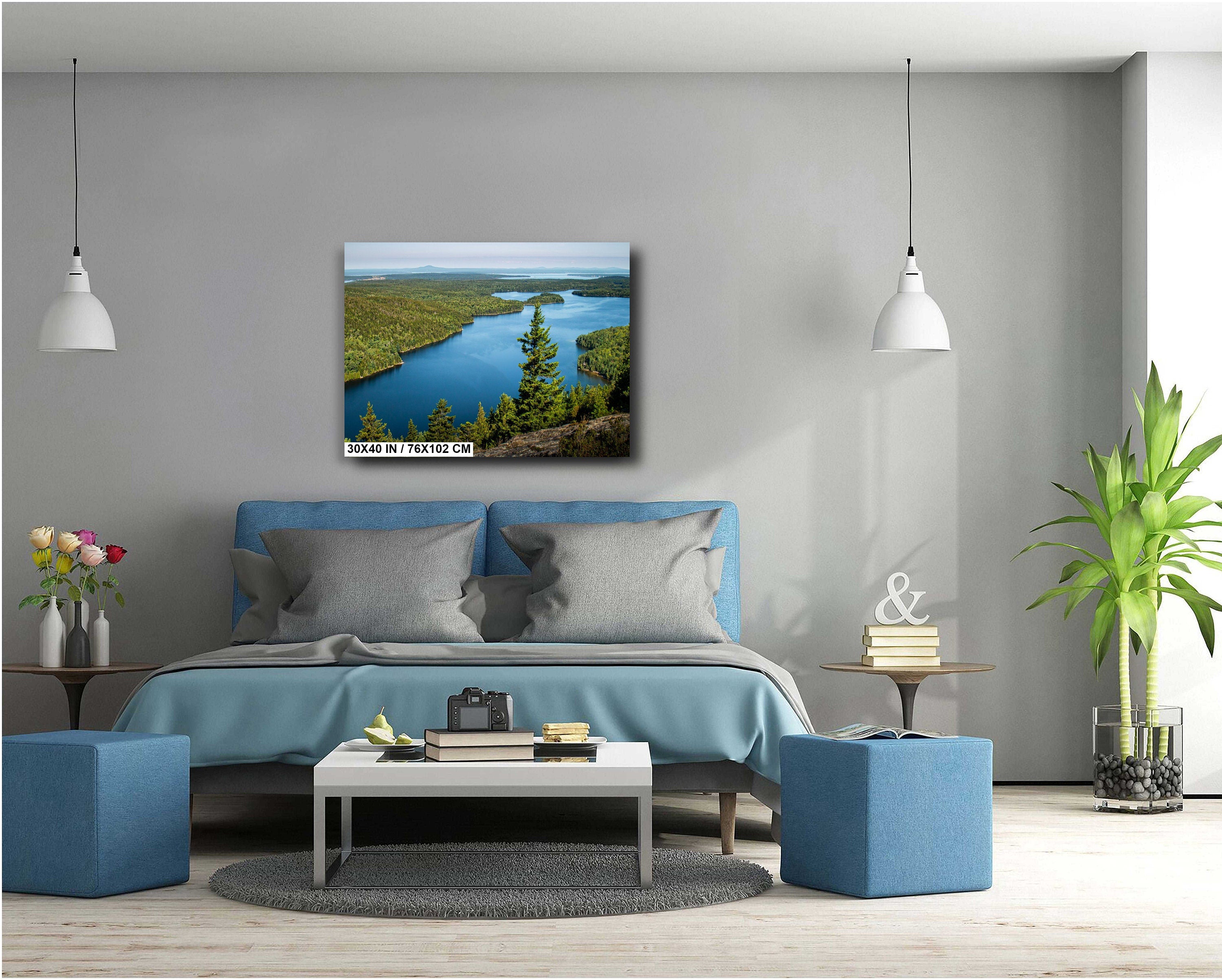 Acadia National Park Print: Echo Lake Serenity, Maine Wall Art