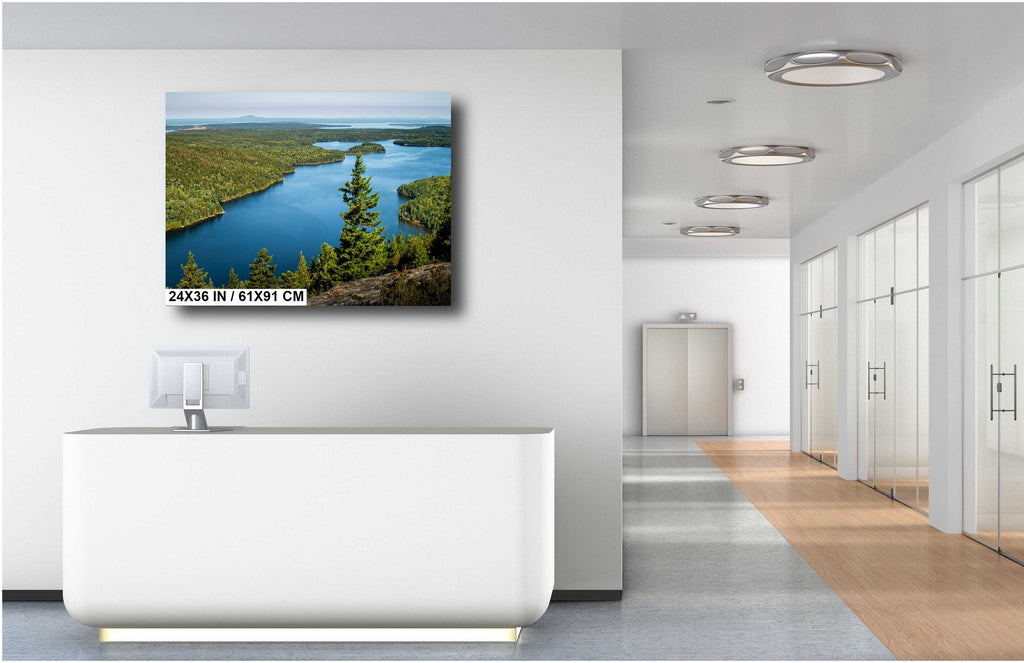 Acadia National Park Print: Echo Lake Serenity, Maine Wall Art
