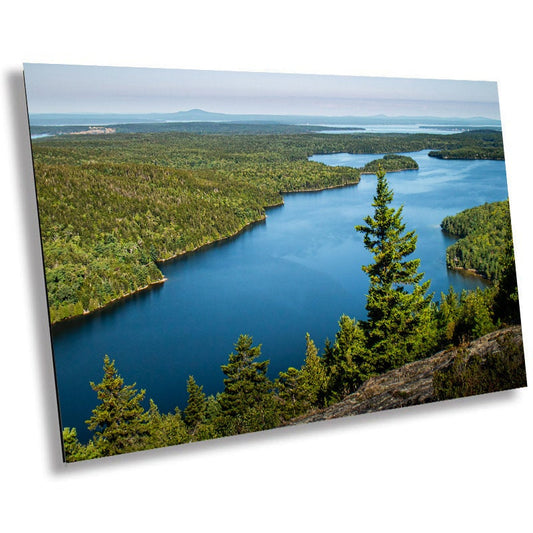 Acadia National Park Print: Echo Lake Serenity, Maine Wall Art