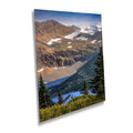Glacier National Park Print: Montana Mountain Lake Scenic Wall Art