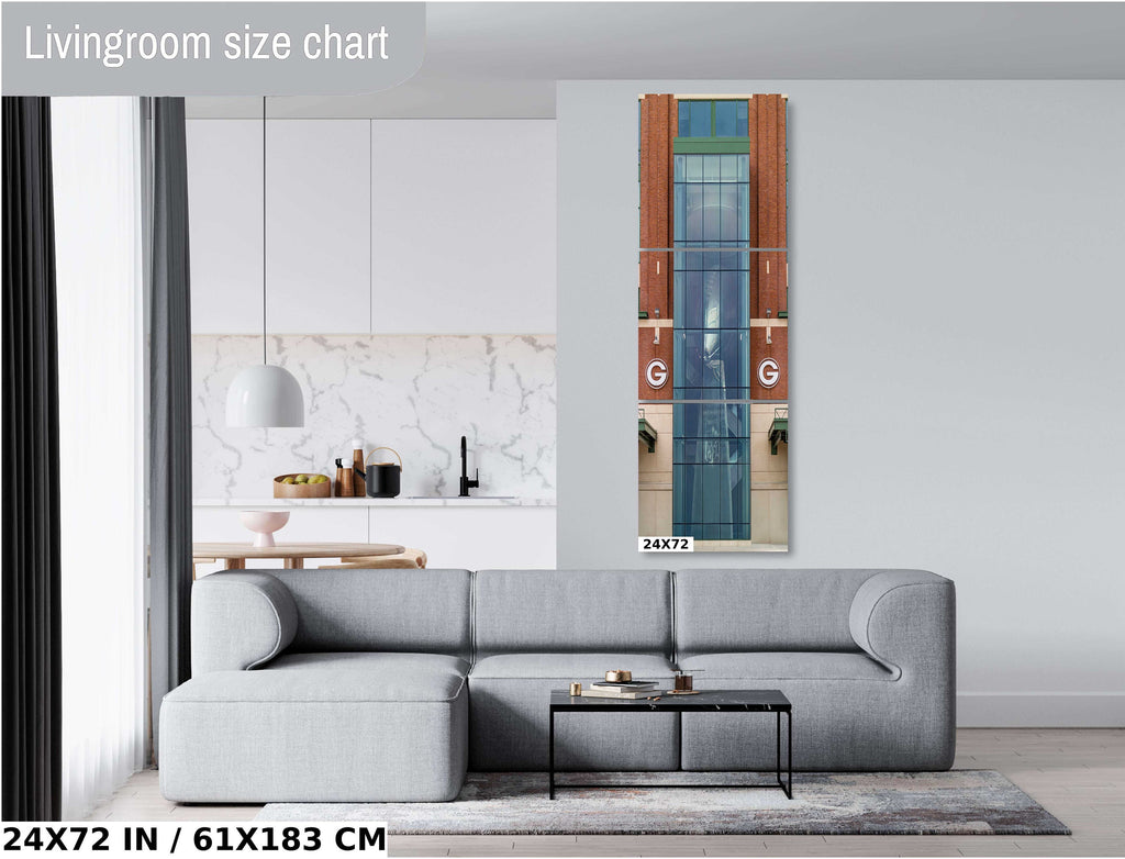 Lombardi Trophy: Lambeau Field, Green Bay Packers Photography Wall Art