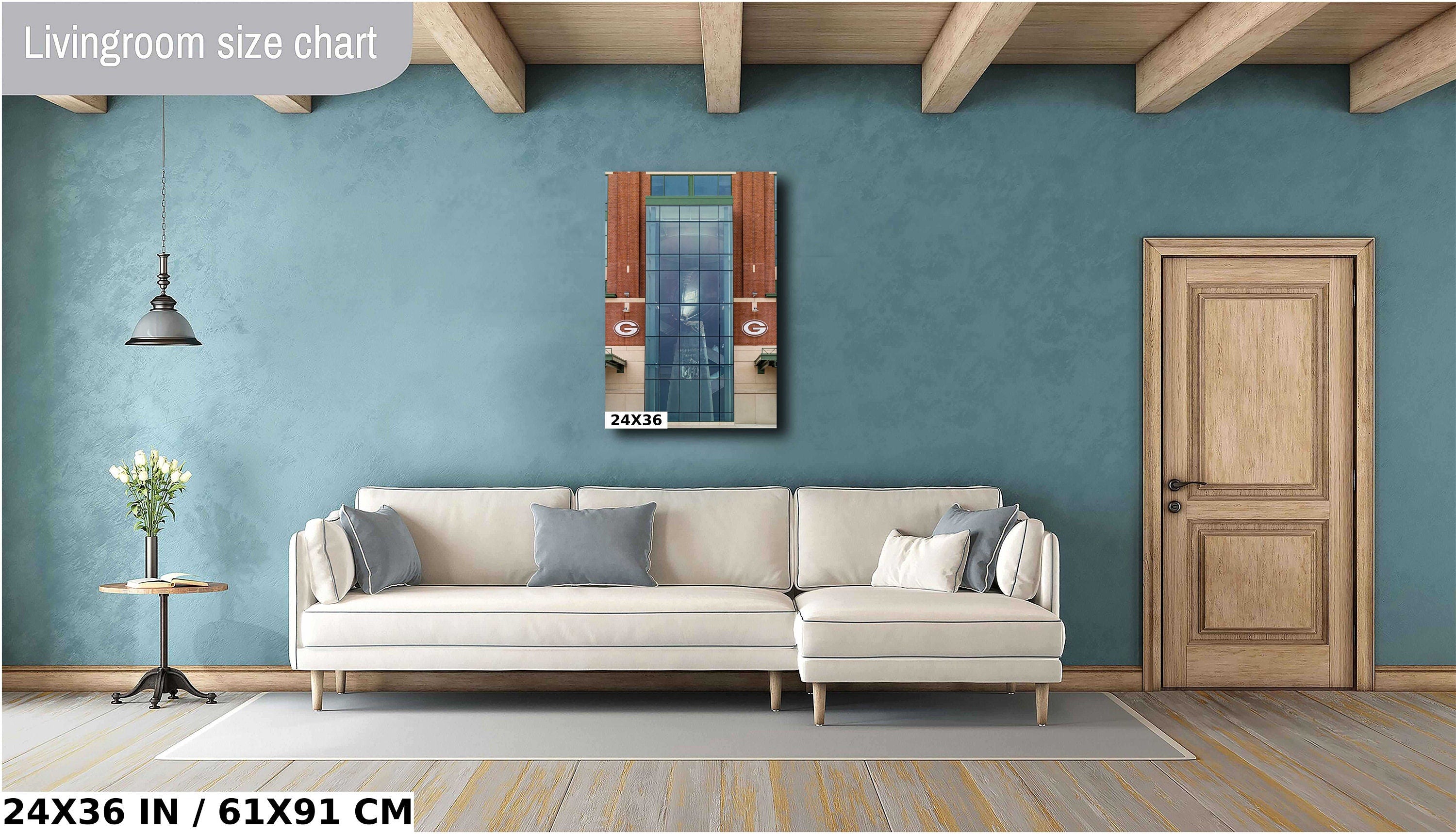 Lombardi Trophy: Lambeau Field, Green Bay Packers Photography Wall Art