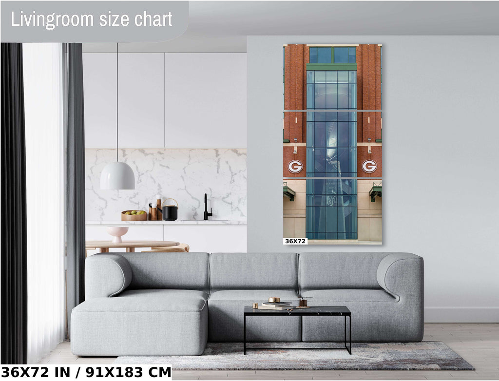 Lombardi Trophy: Lambeau Field, Green Bay Packers Photography Wall Art