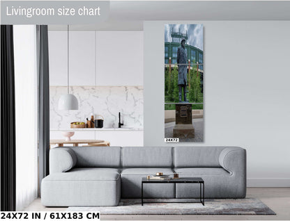Lombardi Trophy: Lambeau Field, Green Bay Packers Photography Wall Art