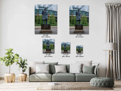 Lombardi Trophy: Lambeau Field, Green Bay Packers Photography Wall Art