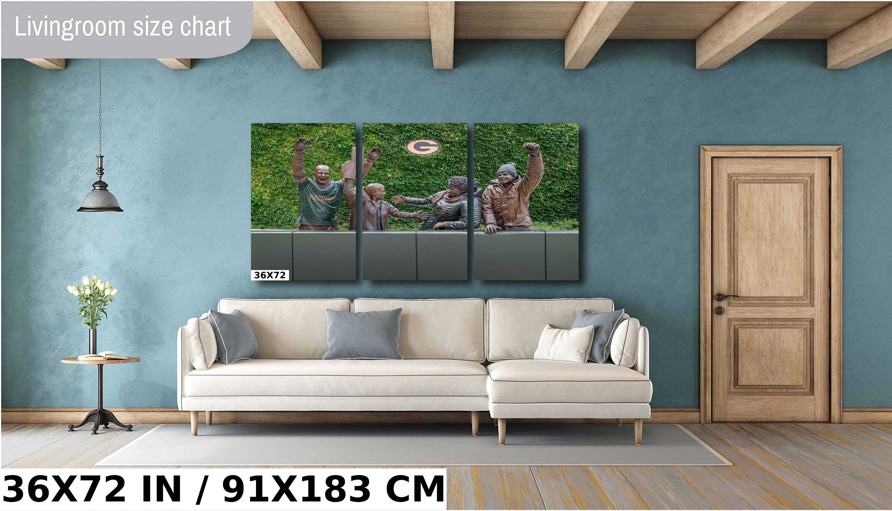 Packers Fans Statue: Lambeau Field Photography Wall Art