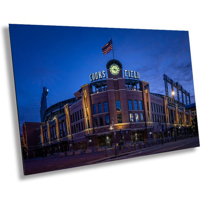 Coors Field Wall Art – Colorado Rockies Stadium Canvas Print | Denver Baseball Stadium Decor
