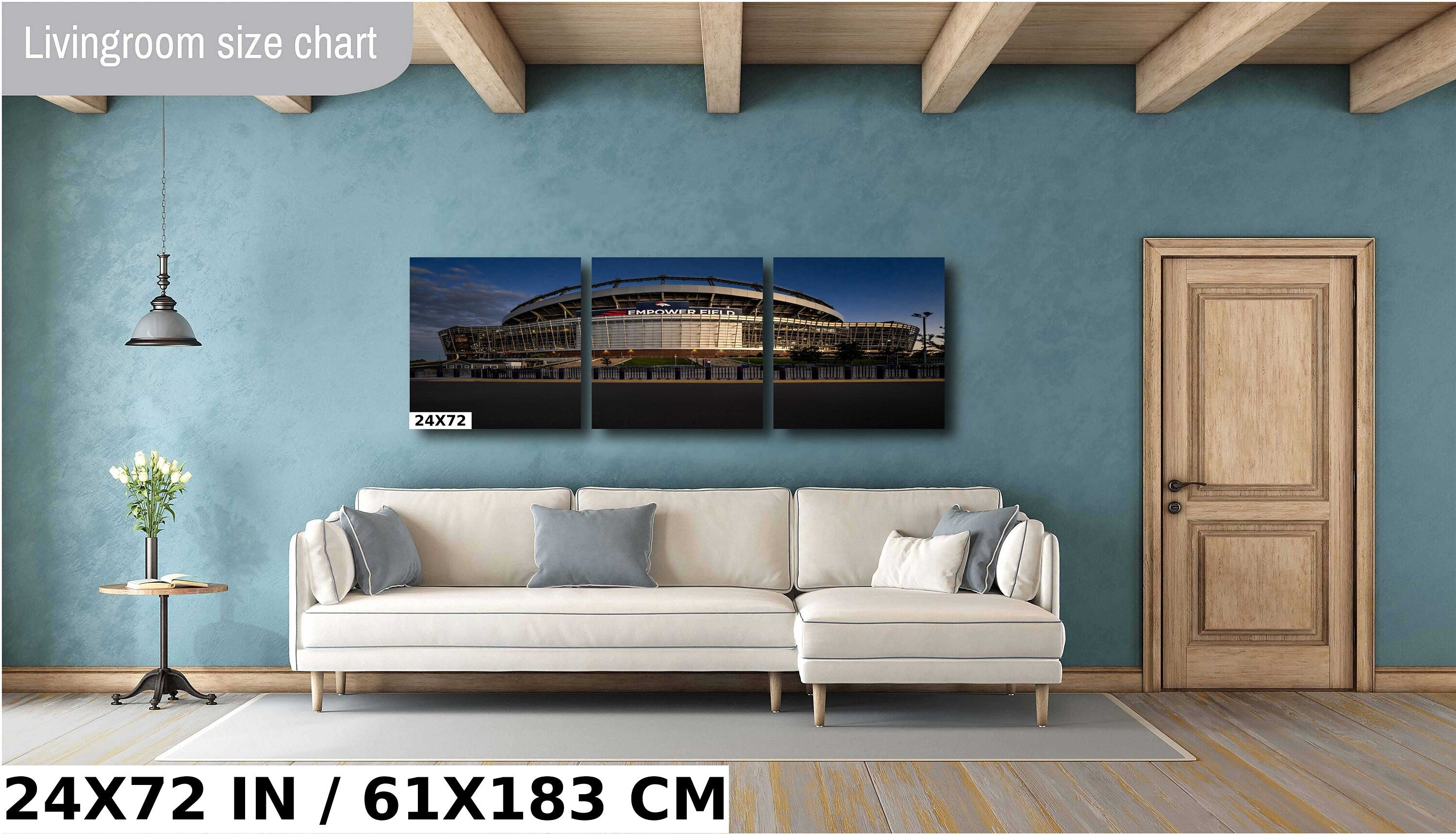 Empower Field at Mile High Stadium Photo Print: Denver Broncos Home Decor