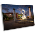 Ball Arena Denver Colorado Print: Nuggets & Avalanche Home