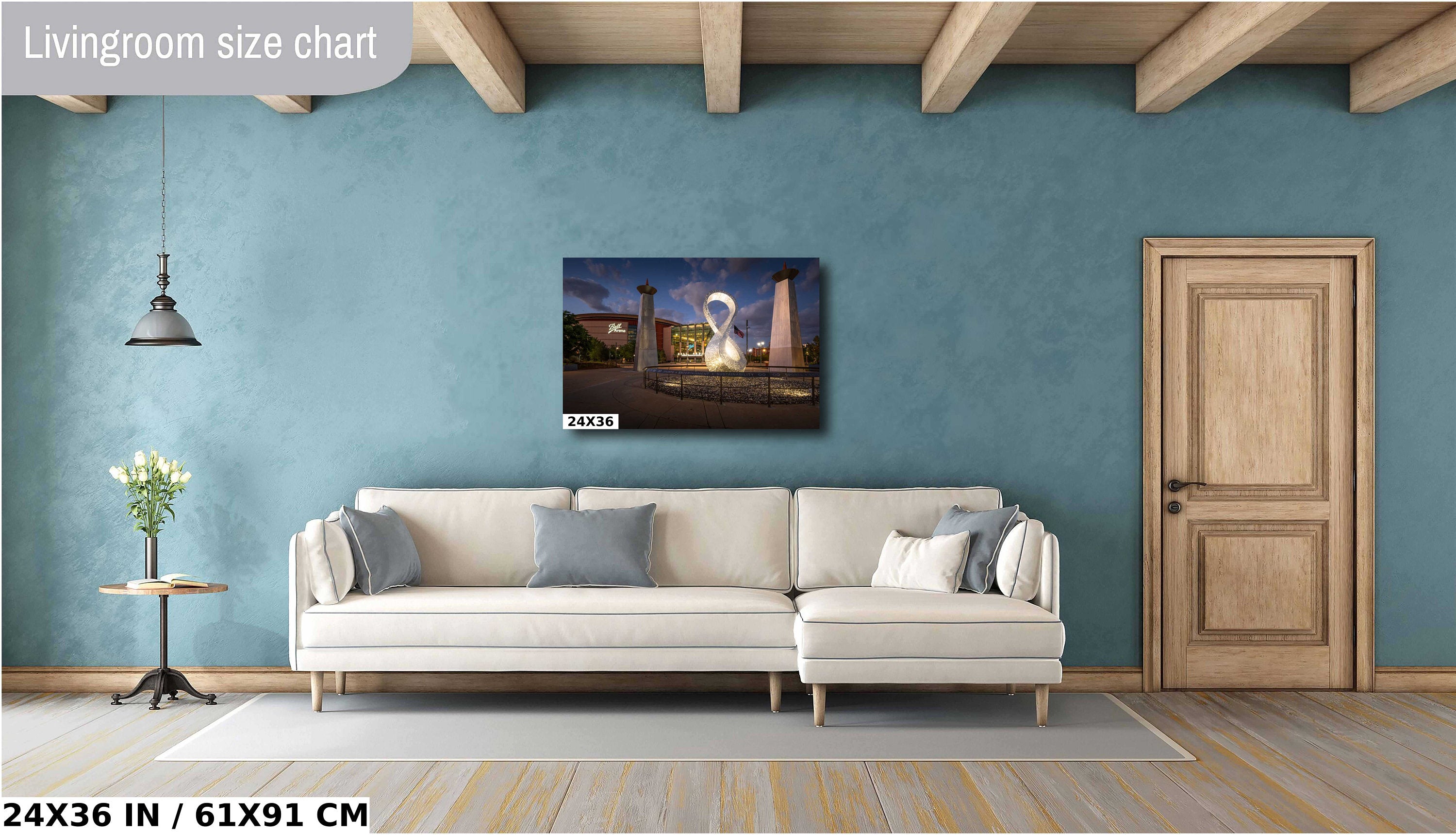 Ball Arena Denver Colorado Print: Nuggets & Avalanche Home