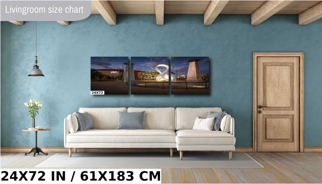 Ball Arena Denver Colorado Print: Nuggets & Avalanche Home