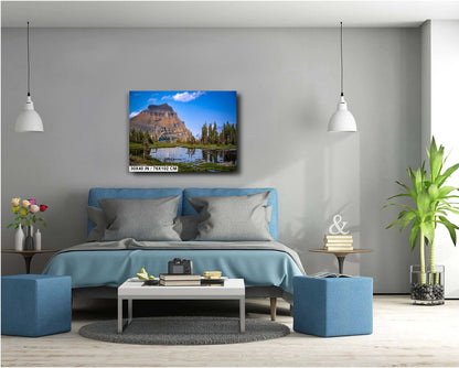 Glacier National Park Print: Logan Pass, Going-to-the-Sun Mountain Wall Art