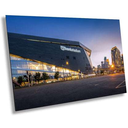 U.S. Bank Stadium Wall Art - Minneapolis Landmark Print | Vikings Stadium Decor