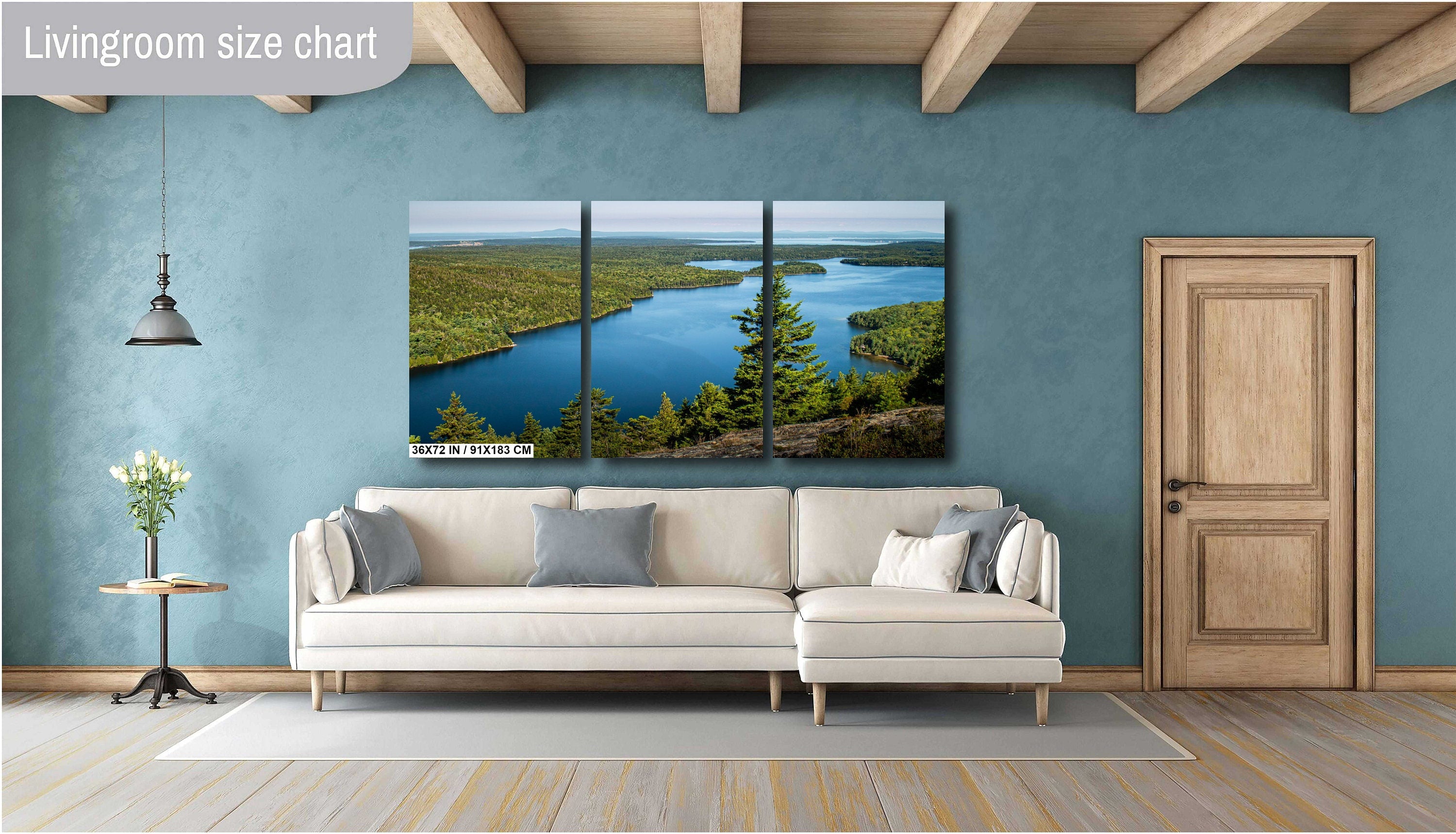 Acadia National Park Print: Echo Lake Serenity, Maine Wall Art
