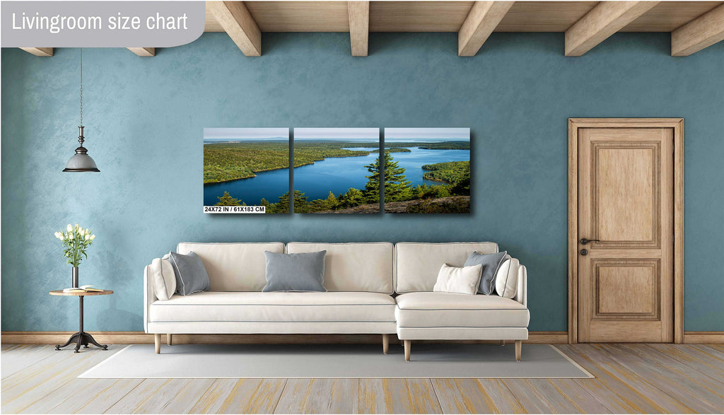 Acadia National Park Print: Echo Lake Serenity, Maine Wall Art