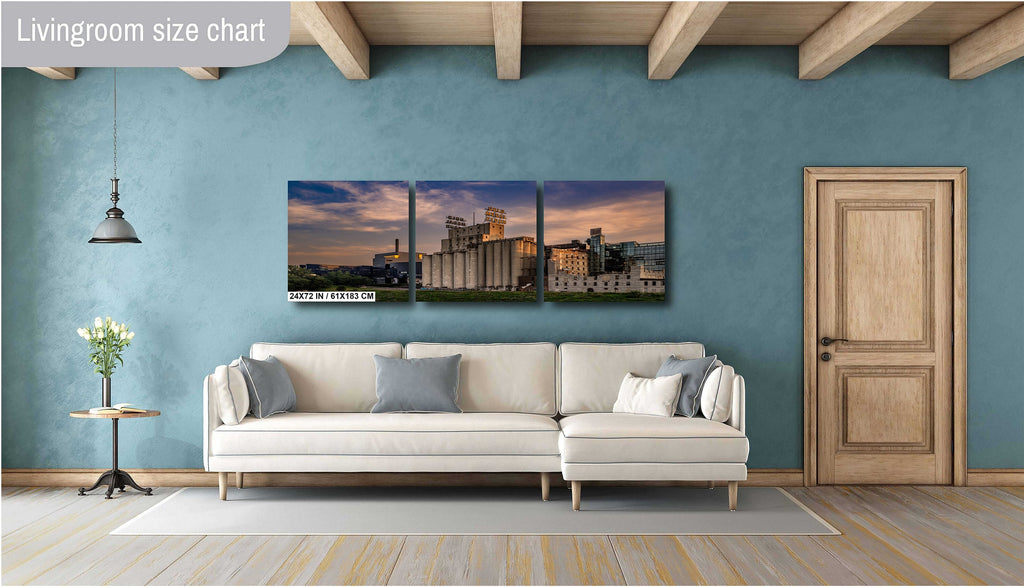 Gold Medal Flour Sign: Mill City Museum, Minneapolis Photography Wall Art