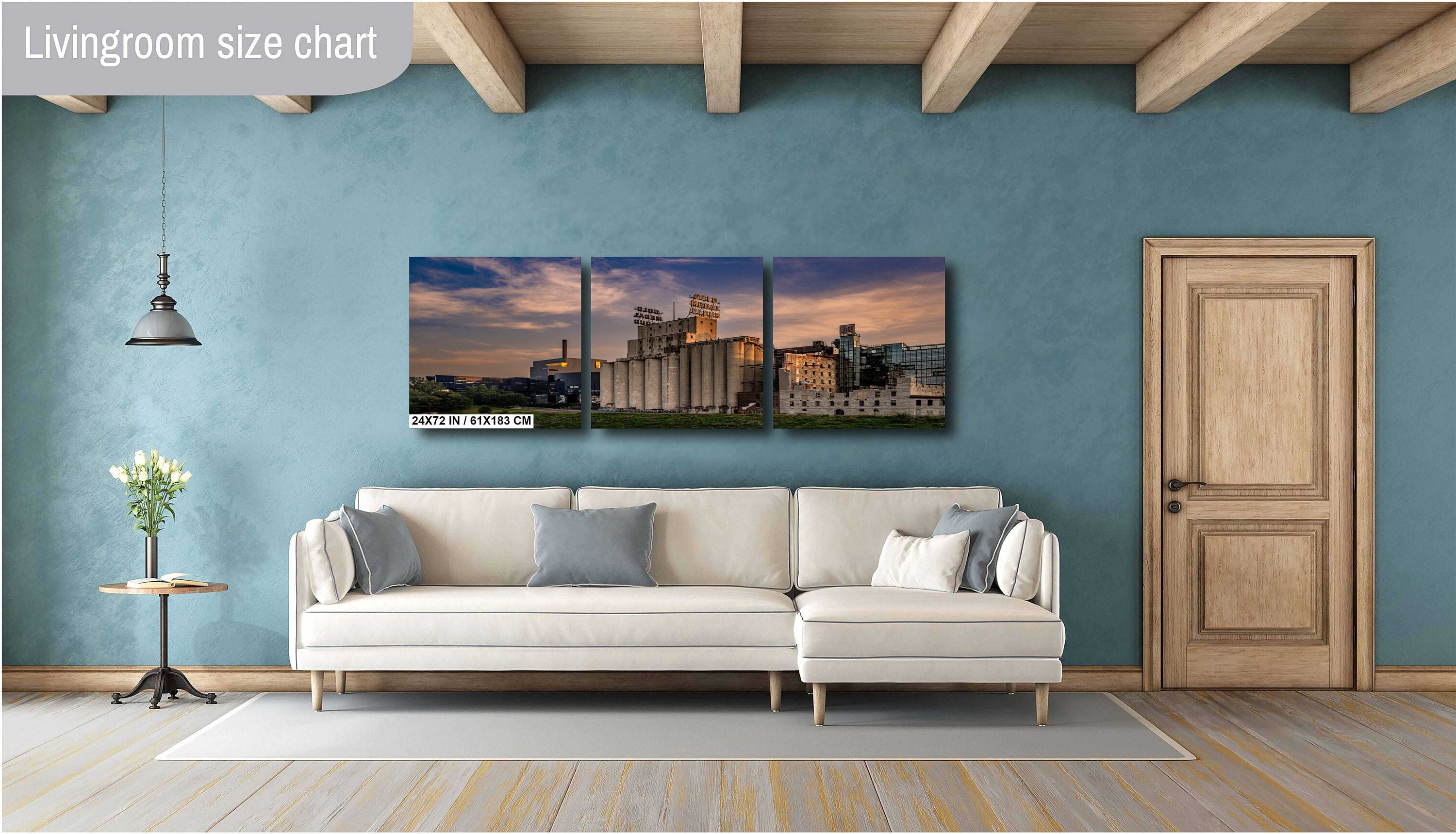 Gold Medal Flour Sign: Mill City Museum, Minneapolis Photography Wall Art