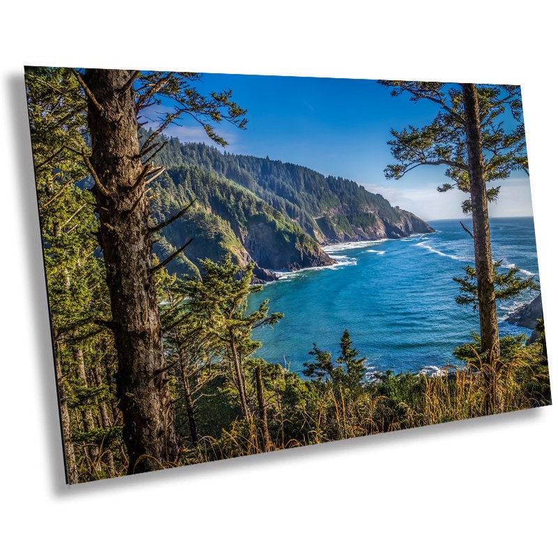 Cape Cove Oregon Coast Seascape Photography: Heceta Headland Wall Art