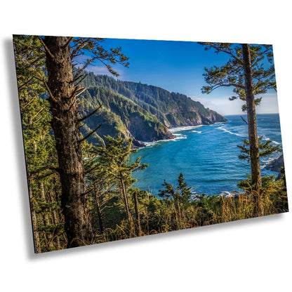Cape Cove Oregon Coast Seascape Photography: Heceta Headland Wall Art